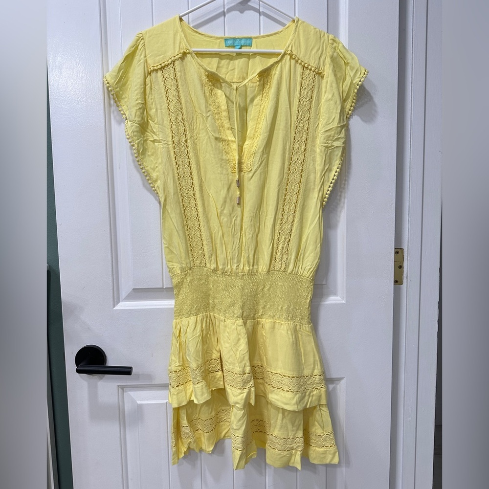 Melissa Odabash Yellow GEORGIE YELLOW DRESS - Picture 5 of 11
